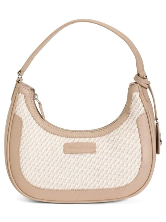 Tommy Bahama Handbags - TOMMY BAHAMA Soft Raffia Satchel With Leather Trim